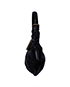 Queen Bow Bag, £100, Handbags, Black, Leather, Bottom view